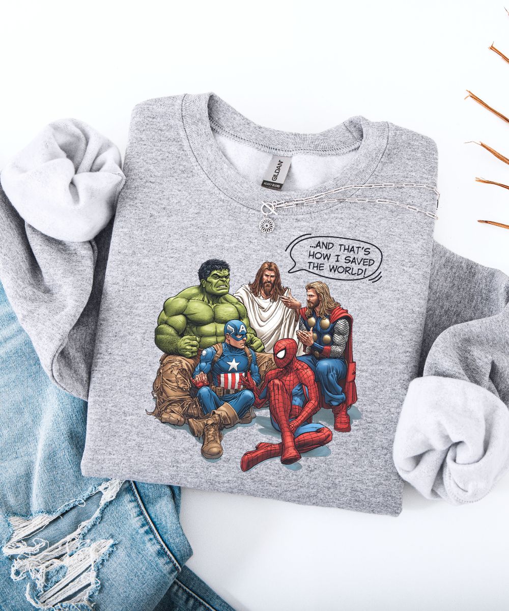 How I Saved The World Sweatshirt